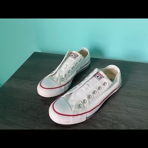 Low-Top White Converse